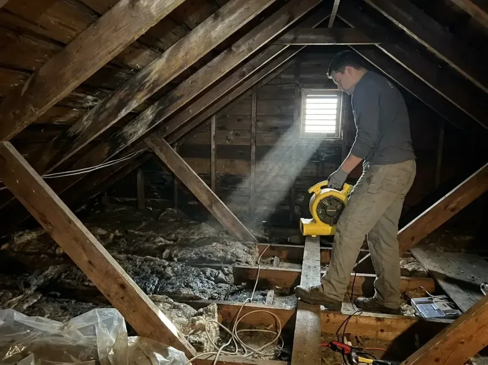attic-water-damage-drying-proc-007 — frequently asked questions, Emergency Water Extraction & 24/7 Flood Response in Titusvi…